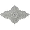 Ekena Millwork Melchor Diamond Ceiling Medallion (Fits Canopies up to 4"), 67 1/4"W x 43 3/8"H x 4"ID x 2"P, Frost CM70X43MLFRF - alternate 1